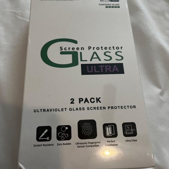 Screen Protector Tempered Glass for S22 Ultra Samsung Galaxy 5G 6.8 Inch-2 pack - Picture 1 of 7